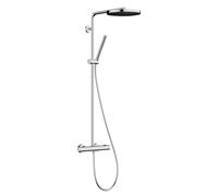 Hansgrohe Pulsify S Puro - Conjunto de ducha con termostato, diámetro 26 cm, 1 chorro, cromo 24222000