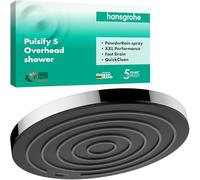 Hansgrohe Rociador de ducha Pulsify S efecto lluvia 26x26 cm circular cromo