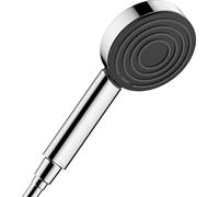 Hansgrohe Alcachofa de ducha Pulsify S 24121000 – 1 tipo de chorro, EcoSmart Green, cromo