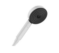 Hansgrohe Pulsify Select - Cabezal de ducha Activation 105, 3 chorros, EcoSmart, blanco matee 24101700