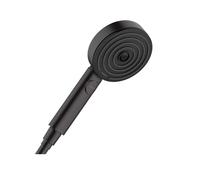Hansgrohe Pulsify Select - Cabezal de ducha Activation 105, 3 chorros, EcoSmart, negro matee 24101670