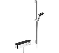 Hansgrohe Pulsify Select conjunto de ducha a pared con termostato cromo 24270000