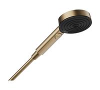 Hansgrohe Alcachofa de ducha Pulsify Select S 105, 3 chorros, EcoSmart, bronce cepillado