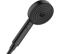 Hansgrohe Pulsify Select S Ducha de mano 105 3 tipos de chorro Relaxation, negro mate, 24110670