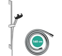 hansgrohe Pulsify Select S set de ducha 105, 3jet Relaxation, in arra de ducha 650mm, 24160000, Color: cromado