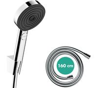 hansgrohe Pulsify Select S set de ducha 105, 3jet Relaxation, incl. teleducha, flexo de ducha 1600mm, 24303000, Color: cromado