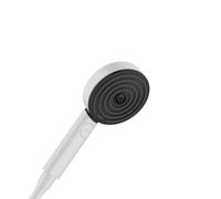hansgrohe Pulsify Select S teleducha 105, EcoSmart, 3jet, Activación, 24101700, Color: Blanco mate