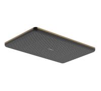 Hansgrohe Raindance Alive Q - Rociador de ducha , 21x34 cm, EcoSmart, bronce cepillado 24531140