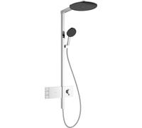 Hansgrohe Raindance Alive S conjunto de ducha a pared con termostato con rociador con efecto lluvia cromo 24595000