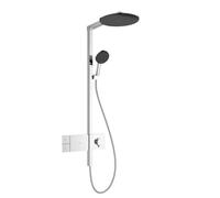 Hansgrohe Conjunto de ducha a pared Raindance Alive S con rociador 30 cm y termostato cromo 24582000