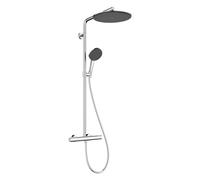 Hansgrohe Raindance Alive S Puro - Juego de ducha con termostato, diámetro de 30 cm, 3 chorros, EcoSmart+, cromado 24594000