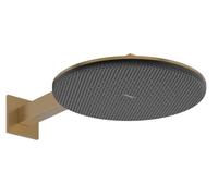Hansgrohe Raindance Alive S - Rociador de ducha, diámetro 30 cm, 2 chorros, EcoSmart, bronce cepillado 24541140