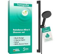 Hansgrohe Raindance Alive Select S conjunto de ducha a pared negro 24600670