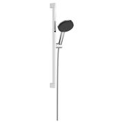 Hansgrohe Raindance Alive Select S - Conjunto de ducha, flexo y barra, 3 chorros, EcoSmart,cromo 24600000