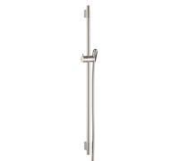 Hansgrohe Raindance - Barra de ducha Unica'S Puro 90 cm, con manguera, níquel cepillado 28631820