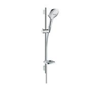 Hansgrohe Conjunto de ducha Raindance Select E 120, 3 chorros, EcoSmart 9 l/min, cromo 26622000