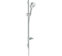 Hansgrohe Conjunto de ducha Raindance Select E 120, 3 chorros, EcoSmart 9 l/min, cromo