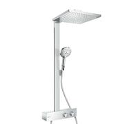 Hansgrohe Raindance E - Conjunto de ducha Showerpipe 300, con termostato 350, cromo 27361000