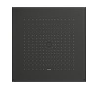 Hansgrohe Raindance E ducha con efecto lluvia 40x40 cm cuadrada negro 26253340
