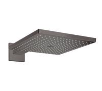 Hansgrohe Raindance E - Rociador de ducha, 30x30 cm, EcoSmart, cromo negro cepillado 26239340