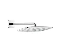 Hansgrohe Raindance E - Rociador de ducha 360, brazo de ducha 39 cm, EcoSmart 9 l/min, cromo 26605000