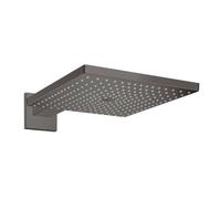Hansgrohe Raindance E - Rociador de ducha E 300 con brazo, cromo negro cepillado 26238340