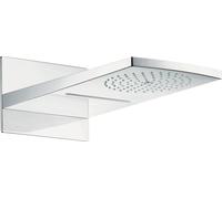 Hansgrohe Raindance - Rociador de ducha Rainfall 180, 2 chorros, cromo 28433000