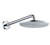 Hansgrohe Raindance - Rociador de ducha S 240 Air 1jet EcoSmart 9 l/min con brazo de ducha 39 cm, cromo 27461000