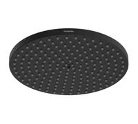 Hansgrohe Raindance S - Rociador de ducha, diámetro 24 cm, EcoSmart, negro mate 27624670