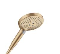 Hansgrohe Alcachofa de ducha Raindance Select S 120 – 3 chorros – Bronce cepillado 26530140