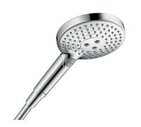 Hansgrohe – Alcachofa de ducha Raindance Select S – 3 tipos de chorro, EcoSmart+, cromo 26516000