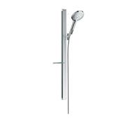 Hansgrohe Raindance Select S - Conjunto de ducha 120, 3 chorros, barra de ducha 90 cm, cromo 27648000