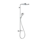 Hansgrohe Raindance Select S - Conjunto de ducha con termostato, 30 cm, 2 chorros, cromo 27133000