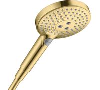 hansgrohe Raindance Select S ducha de mano 120 3 chorros, 26530990, Color: Óptica Oro Pulido