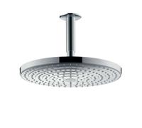 Hansgrohe Raindance Select S - Rociador de ducha 300, 2 chorros, brazo de ducha 10 cm, cromo 27337000