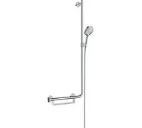 hansgrohe Raindance Select S Set de ducha 120 3jet con barra de ducha 110 cm derecha, 26326000, Color: cromado