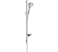Hansgrohe Conjunto de ducha a pared Raindance Select S PowderRain 120 3jet, barra 90 cm, cromo