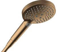 hansgrohe Raindance Select S teleducha 120 3 chorros PowderRain, 26014140, Color: Bronce cepillado