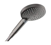 hansgrohe Raindance Select S teleducha 120 3 chorros PowderRain, 26014340, Color: Cromo negro cepillado