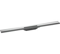 hansgrohe RainDrain 56052000 - Juego completo de desagüe de ducha flexible 900 para montaje en pared, canal cromado, 90 cm