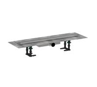 Hansgrohe RainDrain Compact - Canaleta de ducha 60 cm, con rejilla, acero inoxidable cepillado 56162800