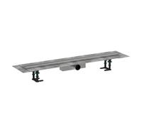 Hansgrohe RainDrain Compact - Canaleta de ducha 90 cm, con rejilla, acero inoxidable cepillado 56180800