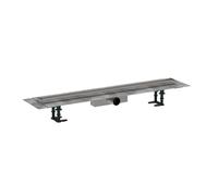 Hansgrohe RainDrain Compact - Canaleta de ducha 90 cm, para baldosas, con rejilla 56181000