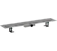 Hansgrohe RainDrain Compact - Canaleta de ducha 100 cm, con rejilla, acero inoxidable cepillado 56182800