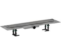 hansgrohe RainDrain Compact kit completo canal de ducha 700, alicatable, para instalación plana, 56165000