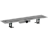 Hansgrohe RainDrain Compact - Canaleta de ducha 80 cm, con rejilla, acero inoxidable cepillado 56178800