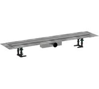 Hansgrohe RainDrain Compact - Canaleta de ducha 90 cm, con rejilla, acero inoxidable cepillado 56180800
