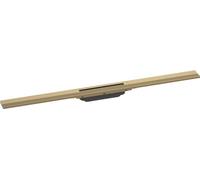 hansgrohe RainDrain Flex 56045140 - Desagüe de ducha (900 cm, se puede acortar con canal de bronce cepillado, 90 cm)