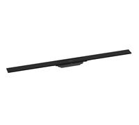 hansgrohe RainDrain Flex set completo canal de ducha 1000mm curable, 56046670, Color: negro mate