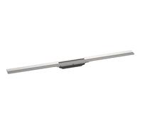 Hansgrohe RainDrain Flex - Canaleta de ducha lineal con rejilla de acero inoxidable 1000, independiente, acortable, acero inoxidable cepillado 56046800